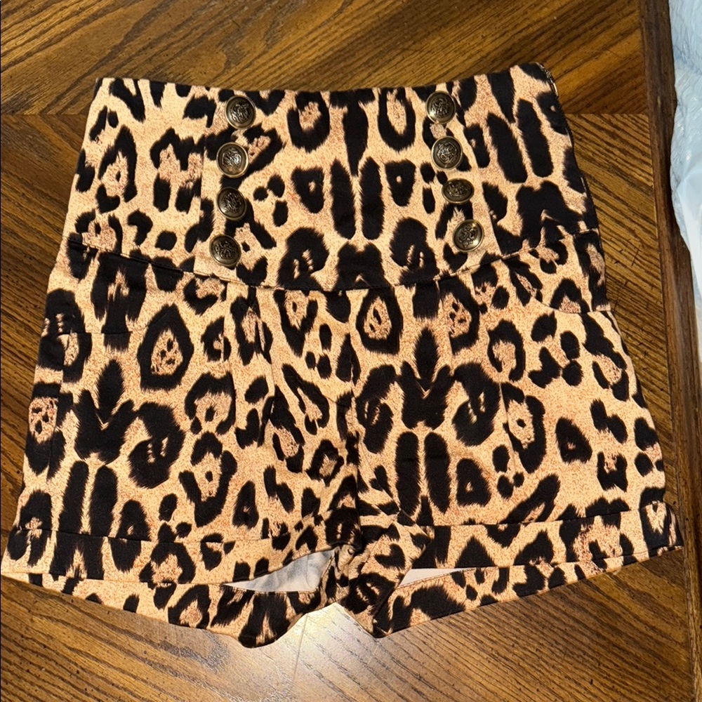 Bettie Page beach bash shorts
